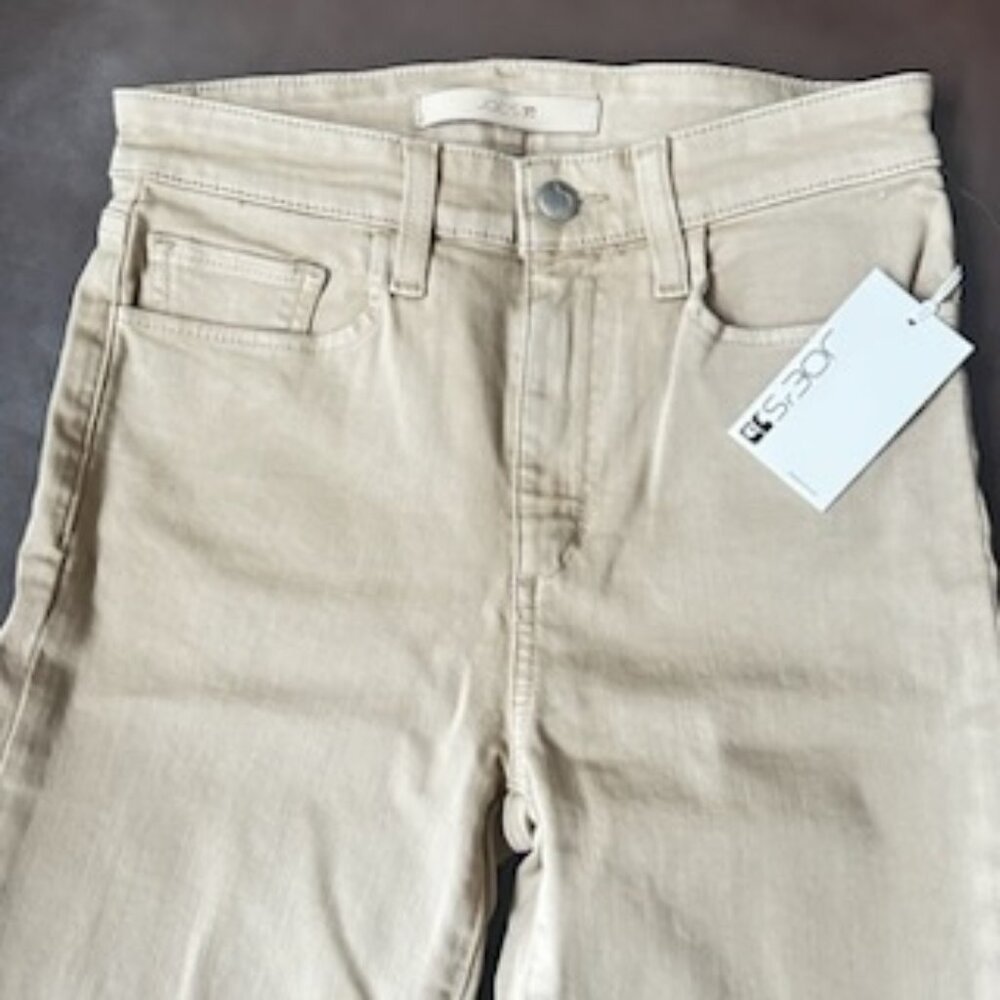 NWT High Rise Flawless Butt Lift Skinny Ankle Sand Fitted Stretchy Jeans - Picture 4 of 12